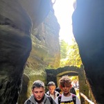 1 Uczniowie w Adrspach i Teplicach - czeskich Górach Stołowych (11).jpg