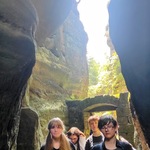 1 Uczniowie w Adrspach i Teplicach - czeskich Górach Stołowych (15).jpg