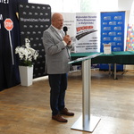 17. Zakończenie turnieju przez prezesa PZMot w Białymstoku Pana Jerzego Poznańskiego.JPG