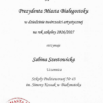 Stypendium - Sabina Szestowicka.png