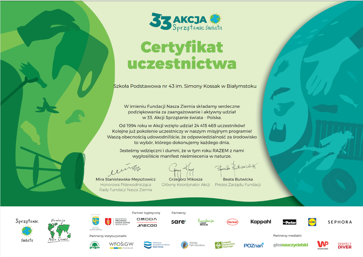 Certyfikat 33 Akcja Sprzątania Świata.png