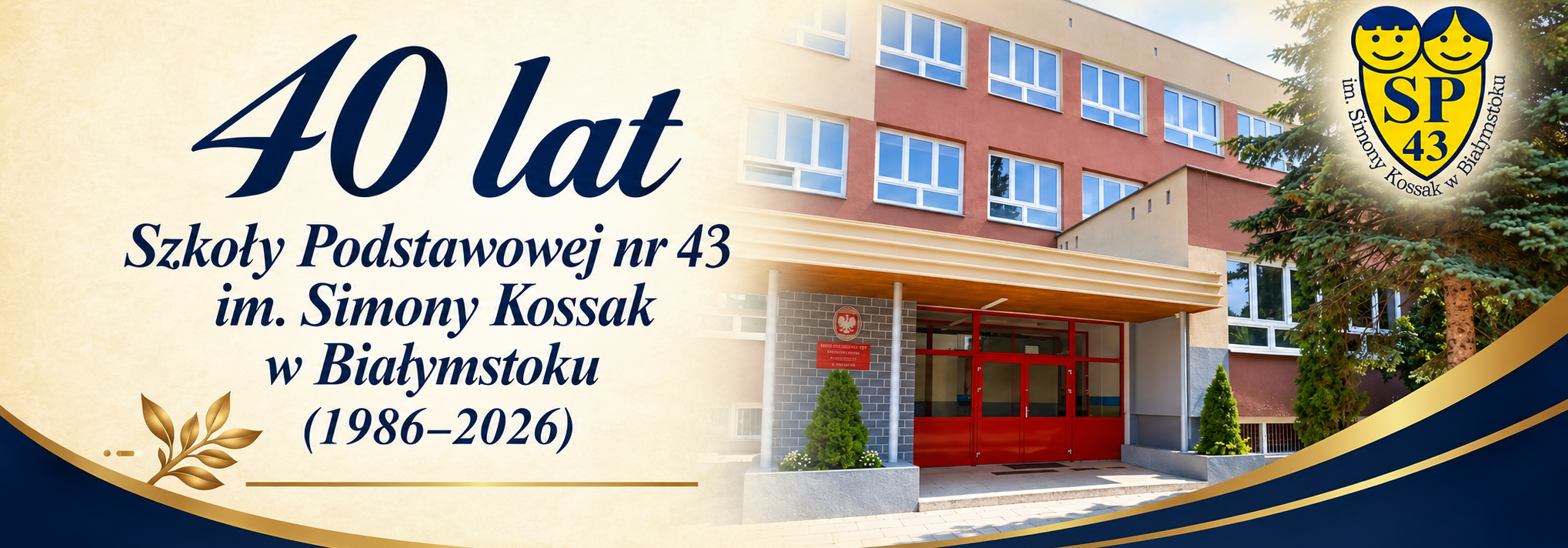 40 lat Szkoły Podstawowej nr 43.png