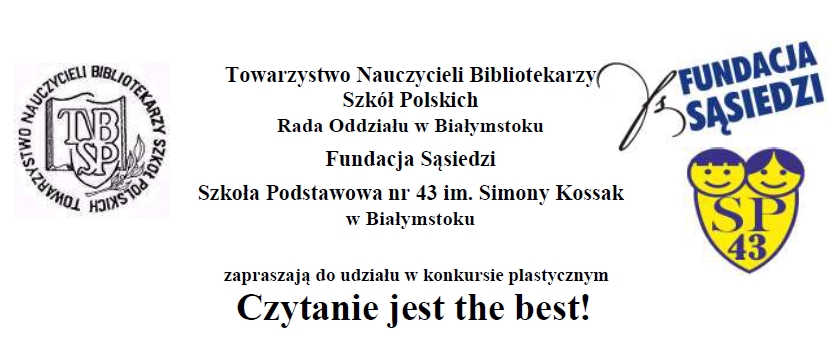 Baner Konkursu Czytanie jest THE BEST.jpg