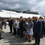 Laureaci Konkursu i Olimpiady na płycie Grobu Nieznanego Żołnierza (12).JPG