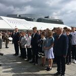 Laureaci Konkursu i Olimpiady na płycie Grobu Nieznanego Żołnierza (13).JPG