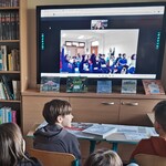 Wirtualne spotakanie uczniów V klasy SP 43 z uczniami z   Coruche w Portugalii - w trakcie spotkania (10).jpg
