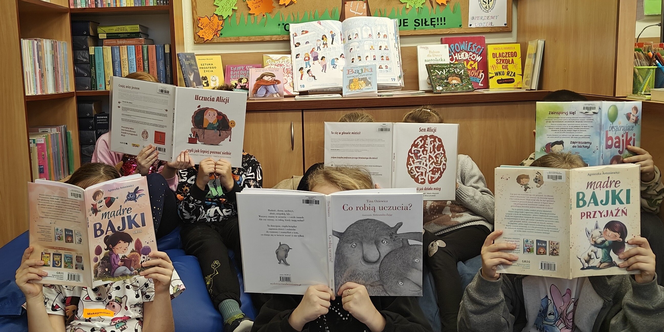 Czytanie daje siłę! - podsumowanie Ogólnopolskiego Tygodnia Biblioterapii w SP 43
