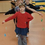 Uczniowie z aktywu bibliotecznego podczas spotkania integracyjnego (2).jpg